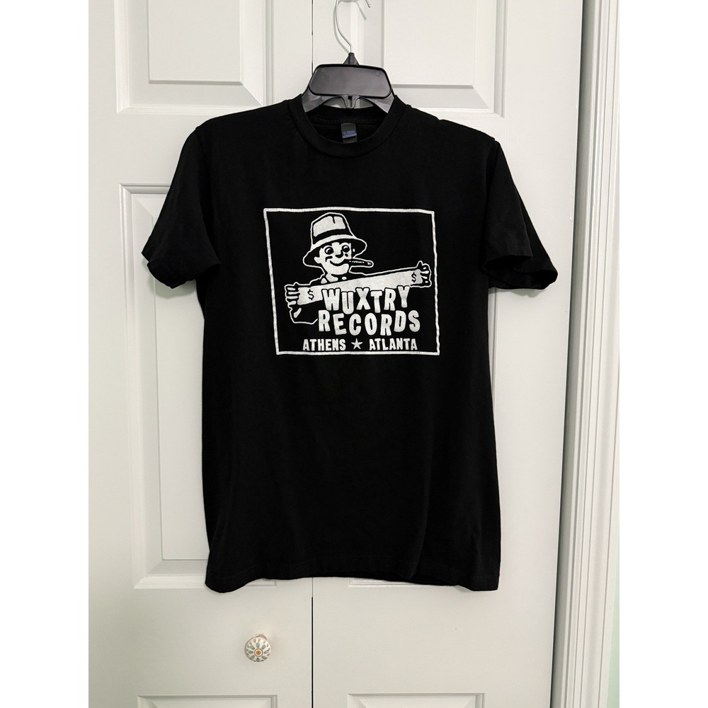 Wuxtry Records Store Athens Georgia T-Shirt, Black, Medium T-Shirt Atlanta REM